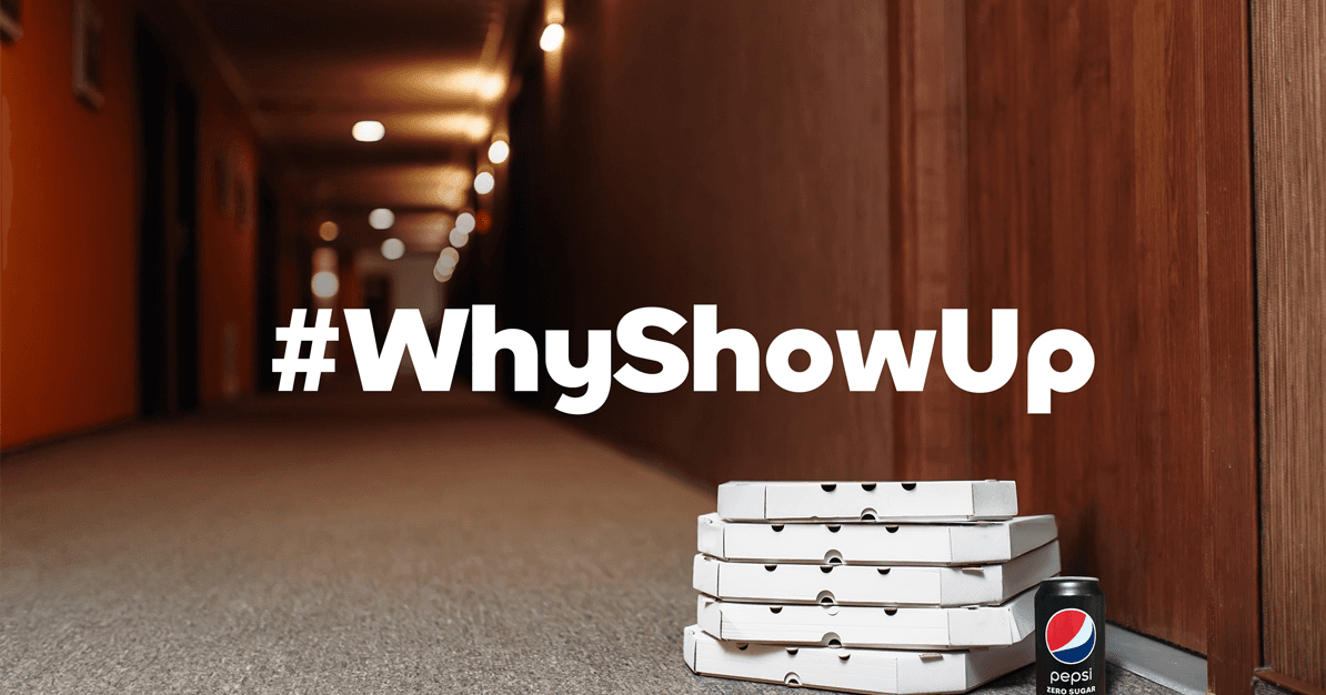 Pepsi Why Show Up Case Study Main Image